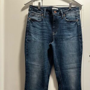 Edge Dark Blue Flare Jeans